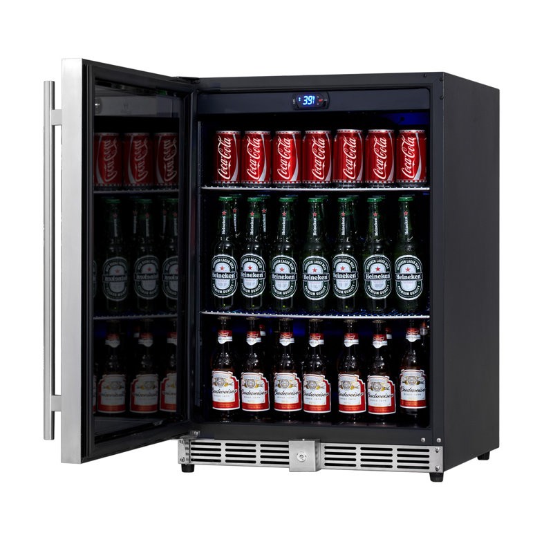 Kingsbottle 23.42inch 5.37 cu. ft. Undercounter Beverage Center Wayfair